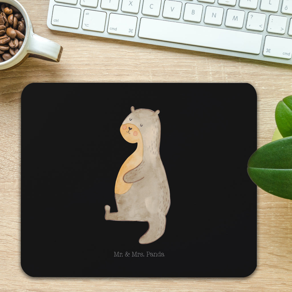 Mauspad Otter Bauch Mousepad, Computer zubehör, Büroausstattung, PC Zubehör, Arbeitszimmer, Mauspad, Einzigartiges Mauspad, Designer Mauspad, Otter, Fischotter, Seeotter, Otter Seeotter See Otter