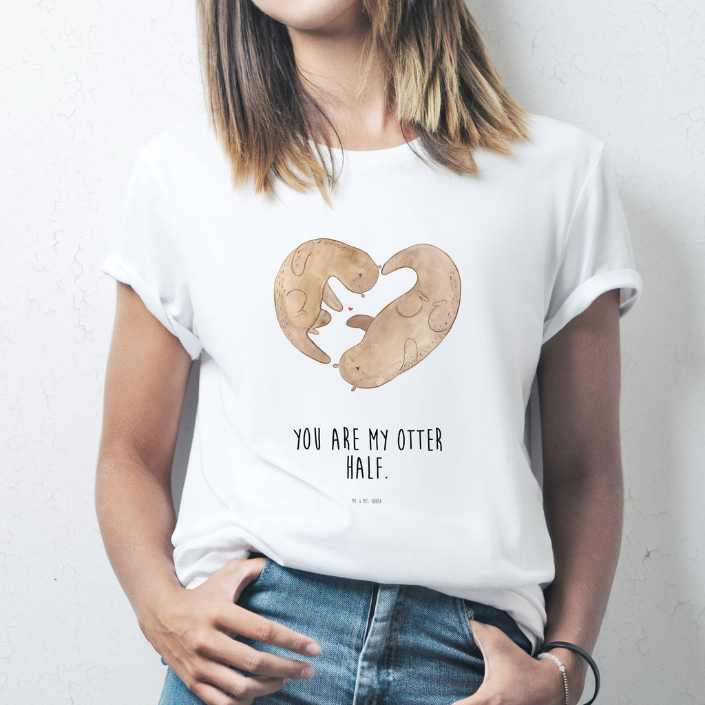 Größe S T-Shirt Otter Herz T-Shirt, Shirt, Tshirt, Lustiges T-Shirt, T-Shirt mit Spruch, Party, Junggesellenabschied, Jubiläum, Geburstag, Herrn, Damen, Männer, Frauen, Schlafshirt, Nachthemd, Sprüche, Otter, Fischotter, Seeotter, Liebe, Herz, Liebesbeweis, Liebesgeschenk, Bessere Hälfte, Love you, Jahrestag, Hochzeitstag, Verlobung, gemeinsames Leben