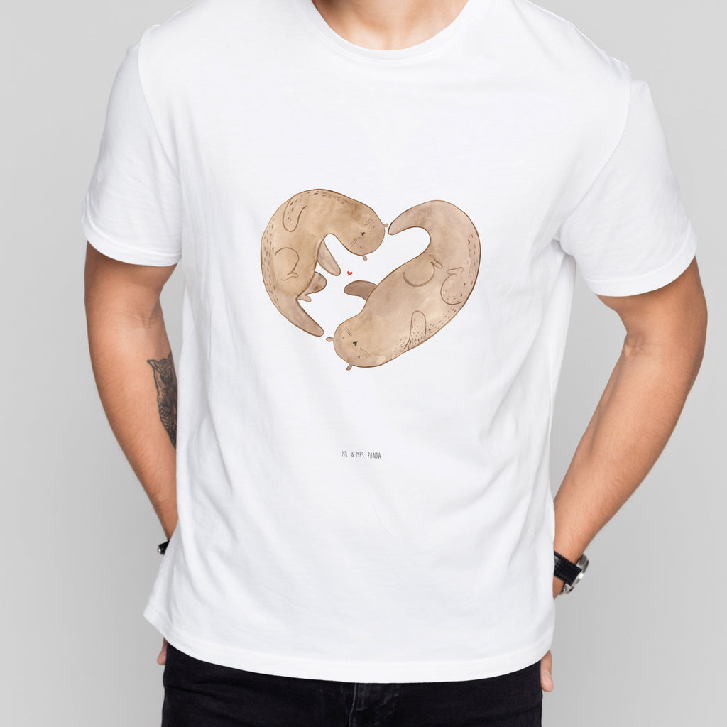 Größe S T-Shirt Otter Herz T-Shirt, Shirt, Tshirt, Lustiges T-Shirt, T-Shirt mit Spruch, Party, Junggesellenabschied, Jubiläum, Geburstag, Herrn, Damen, Männer, Frauen, Schlafshirt, Nachthemd, Sprüche, Otter, Fischotter, Seeotter, Liebe, Herz, Liebesbeweis, Liebesgeschenk, Bessere Hälfte, Love you, Jahrestag, Hochzeitstag, Verlobung, gemeinsames Leben