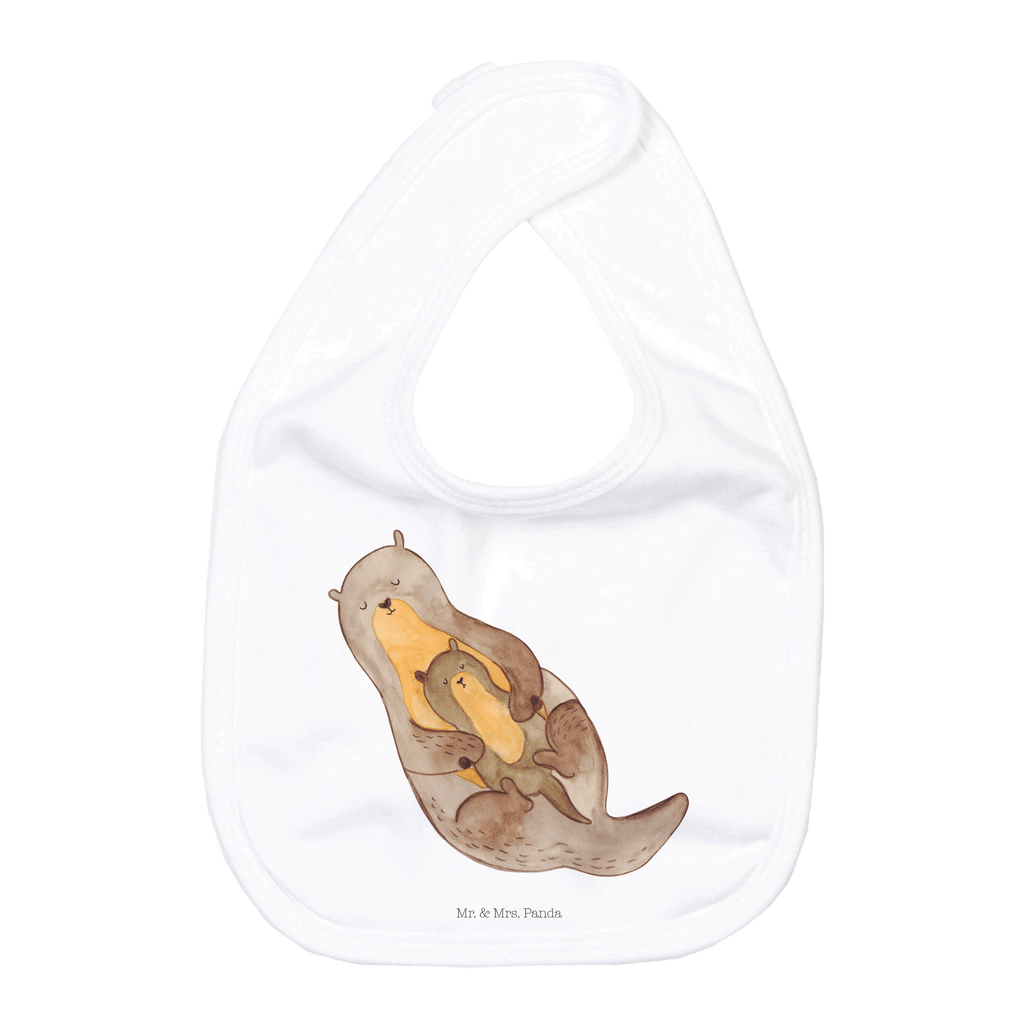 Organic Babylätzchen Otter mit Kind Baby, Lätzchen, Spucktuch, Sabberlätzchen, Klettlätzchen, Babygeschenk, Baby Lätzchen, Geschenk für Geburt, Geschenk zur Geburt, Baby Spucktuch, Babyausstattung, Geschenkidee für Babyparty, Otter, Fischotter, Seeotter, Otter Seeotter See Otter