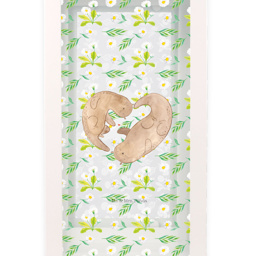 Deko Laterne Otter Herz Gartenlampe, Gartenleuchte, Gartendekoration, Gartenlicht, Laterne  kleine Laternen, XXL Laternen, Laterne groß, Otter, Fischotter, Seeotter, Liebe, Herz, Liebesbeweis, Liebesgeschenk, Bessere Hälfte, Love you, Jahrestag, Hochzeitstag, Verlobung, gemeinsames Leben