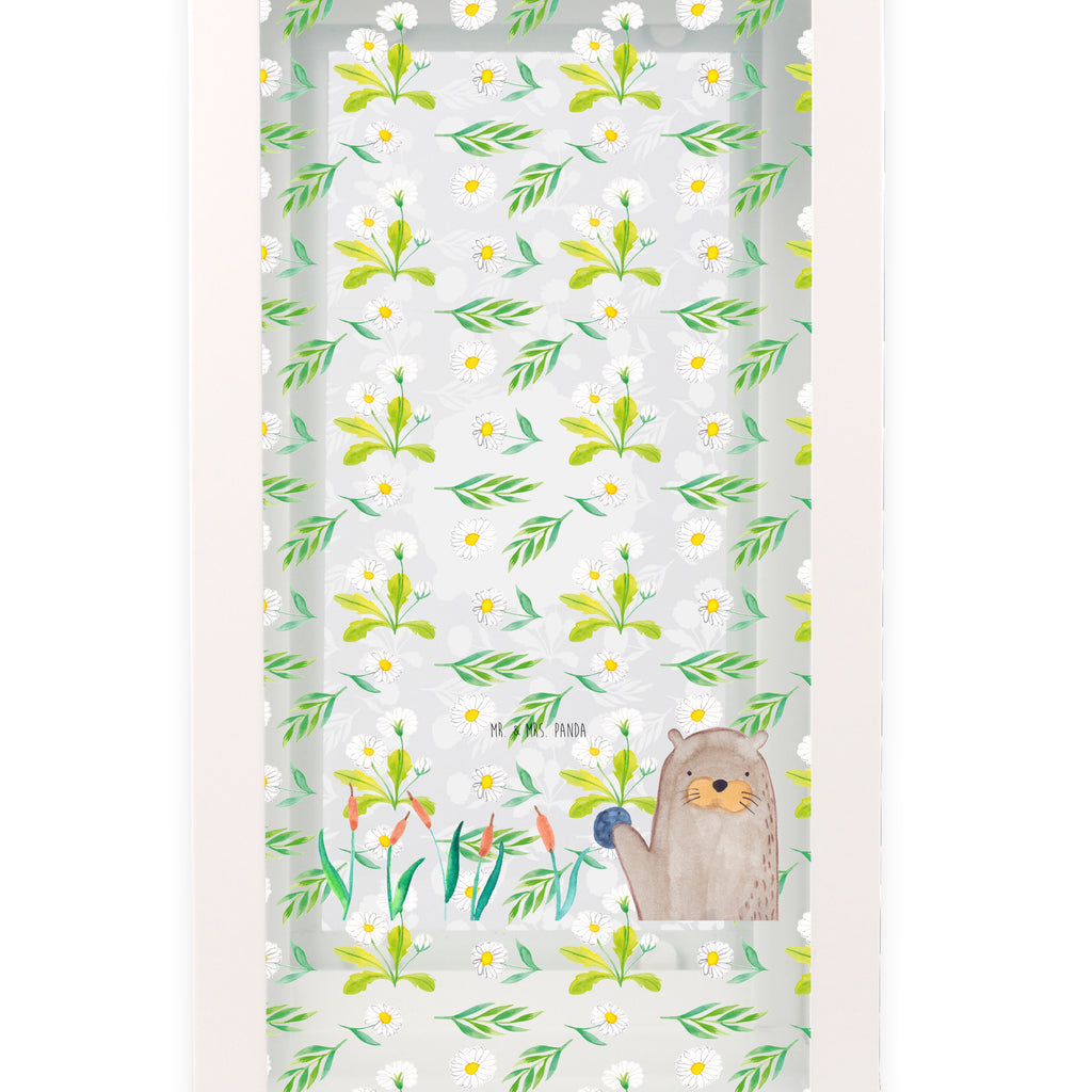 Deko Laterne Otter mit Stein Otter Seeotter See Otter Gartenlampe, Gartenleuchte, Gartendekoration, Gartenlicht, Laterne  kleine Laternen, XXL Laternen, Laterne groß,   Otter,  Fischotter,  Seeotter