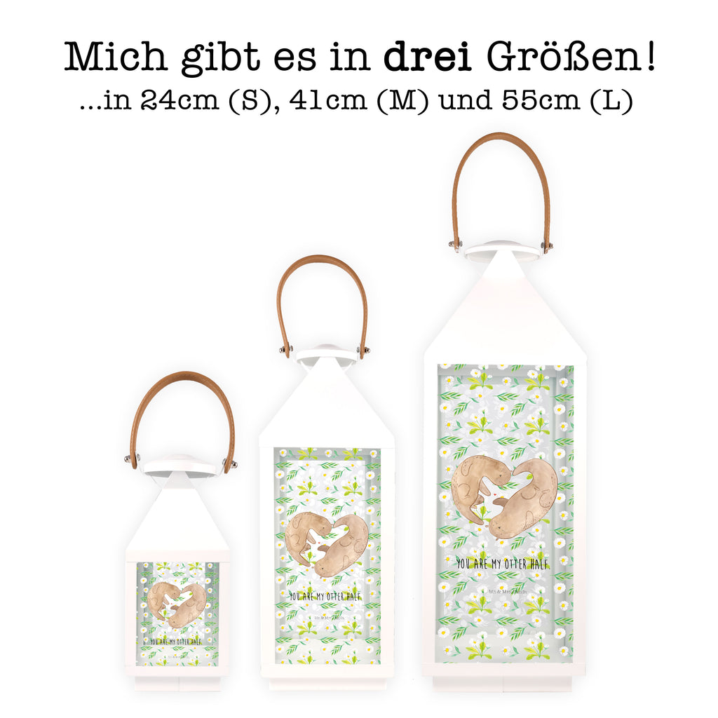 Deko Laterne Otter Herz Gartenlampe, Gartenleuchte, Gartendekoration, Gartenlicht, Laterne  kleine Laternen, XXL Laternen, Laterne groß, Otter, Fischotter, Seeotter, Liebe, Herz, Liebesbeweis, Liebesgeschenk, Bessere Hälfte, Love you, Jahrestag, Hochzeitstag, Verlobung, gemeinsames Leben
