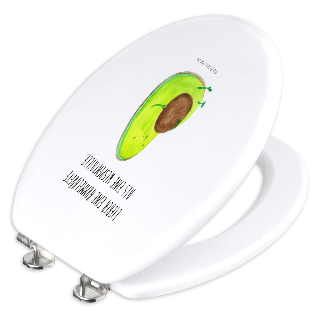 Motiv WC Sitz Avocado pfeift Klobrille, Klodeckel, Toilettendeckel, WC-Sitz, Toilette, Avocado, Veggie, Vegan, Gesund, Diät, Abnehmen, Ernährung, dick sein, Pummelfee