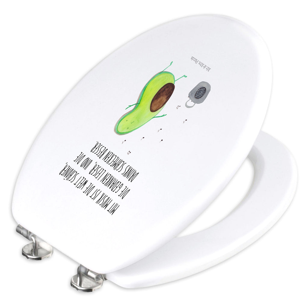 Motiv WC Sitz Avocado tanzt Klobrille, Klodeckel, Toilettendeckel, WC-Sitz, Toilette, Avocado, Veggie, Vegan, Gesund