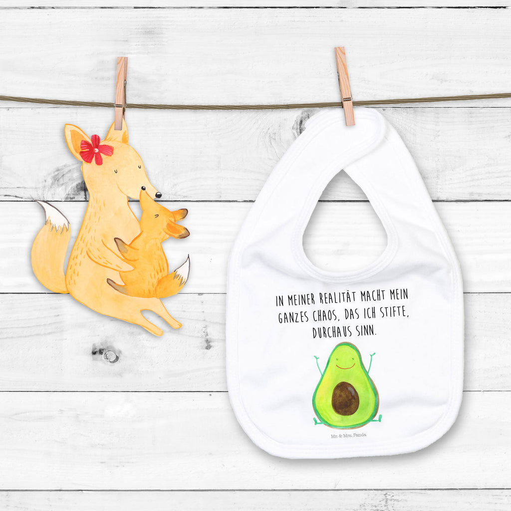 Organic Babylätzchen Avocado Happy Baby, Lätzchen, Spucktuch, Sabberlätzchen, Klettlätzchen, Babygeschenk, Baby Lätzchen, Geschenk für Geburt, Geschenk zur Geburt, Baby Spucktuch, Babyausstattung, Geschenkidee für Babyparty, Avocado, Veggie, Vegan, Gesund, Chaos