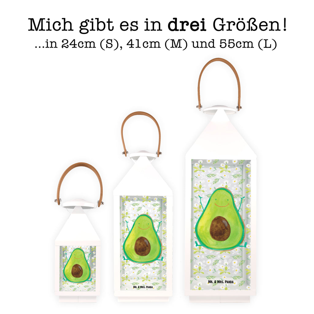 Deko Laterne Avocado Happy Gartenlampe, Gartenleuchte, Gartendekoration, Gartenlicht, Laterne  kleine Laternen, XXL Laternen, Laterne groß, Avocado, Veggie, Vegan, Gesund, Chaos