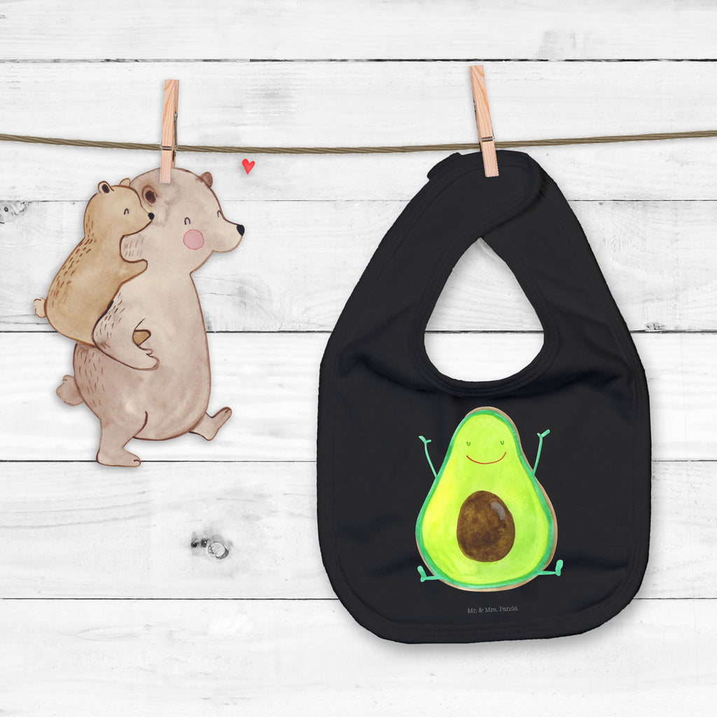 Organic Babylätzchen Avocado Happy Baby, Lätzchen, Spucktuch, Sabberlätzchen, Klettlätzchen, Babygeschenk, Baby Lätzchen, Geschenk für Geburt, Geschenk zur Geburt, Baby Spucktuch, Babyausstattung, Geschenkidee für Babyparty, Avocado, Veggie, Vegan, Gesund, Chaos