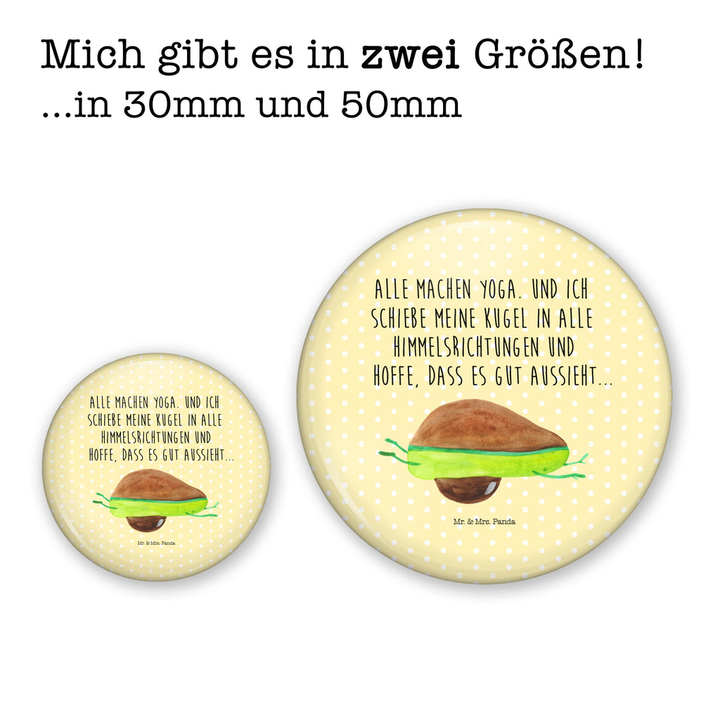 50mm Button Avocado Yoga 50mm Button, Button, Pin, Anstecknadel, Avocado, Veggie, Vegan, Gesund, Avocado Yoga Vegan
