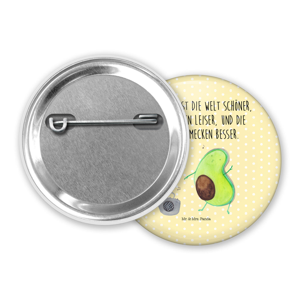 50mm Button Avocado tanzt 50mm Button, Button, Pin, Anstecknadel, Avocado, Veggie, Vegan, Gesund