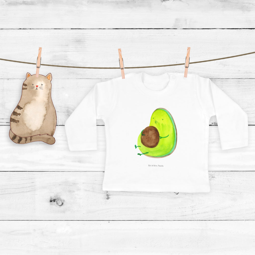 12-18 Monate Baby Longsleeve Avocado pfeift Mädchen, Jungen, Baby, Langarm, Bio, Kleidung, Avocado, Veggie, Vegan, Gesund, Diät, Abnehmen, Ernährung, dick sein, Pummelfee