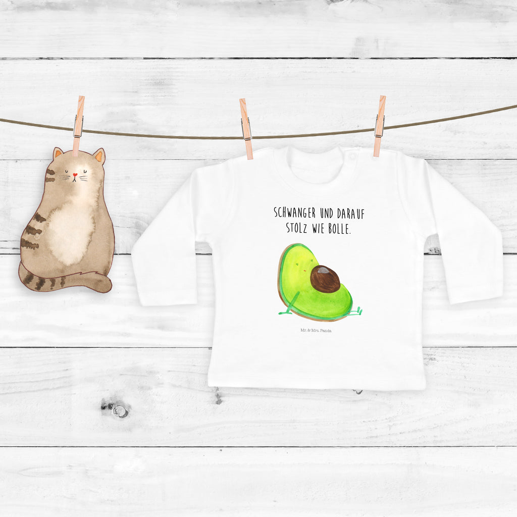 18-24 Monate Baby Longsleeve Avocado schwanger Mädchen, Jungen, Baby, Langarm, Bio, Kleidung, Longsleeve, Avocado, Veggie, Vegan, Gesund, schwanger, Schwangerschaft, Babyparty, Babyshower