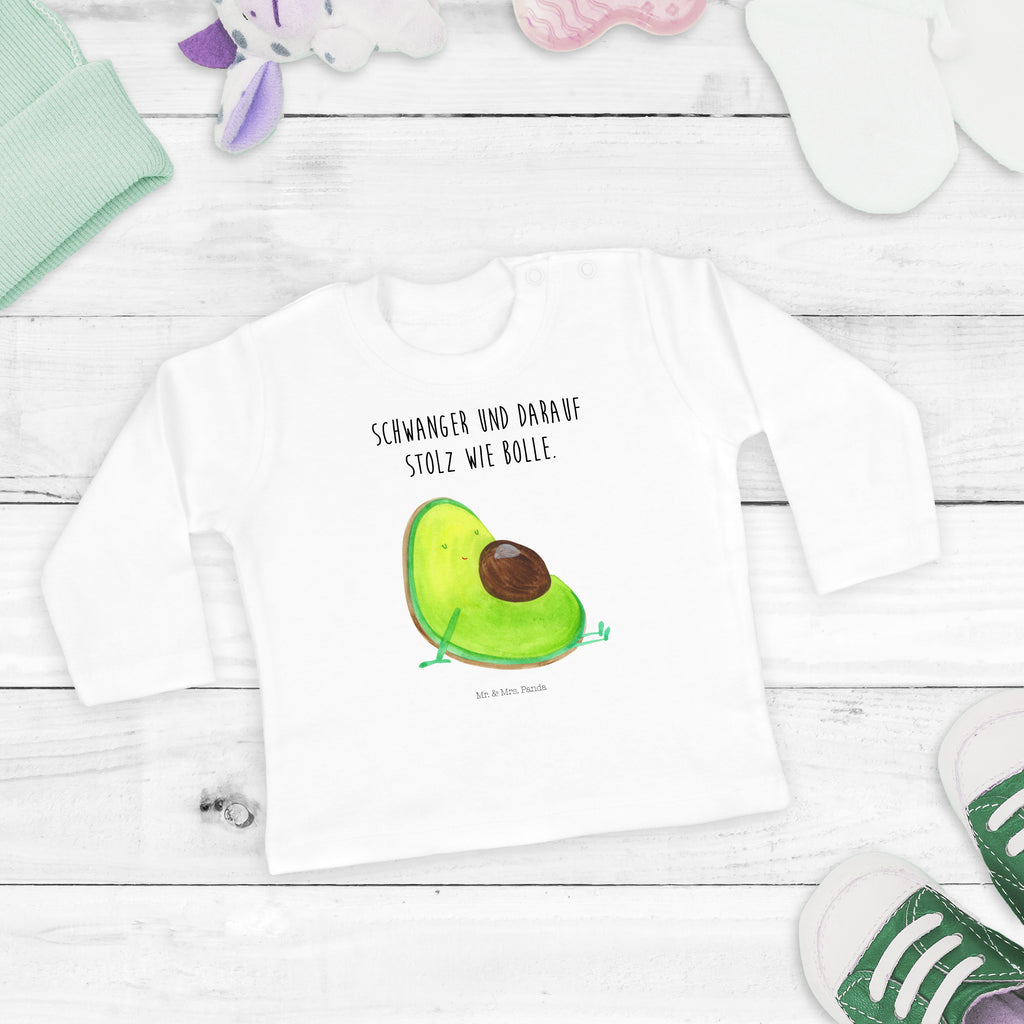 18-24 Monate Baby Longsleeve Avocado schwanger Mädchen, Jungen, Baby, Langarm, Bio, Kleidung, Longsleeve, Avocado, Veggie, Vegan, Gesund, schwanger, Schwangerschaft, Babyparty, Babyshower