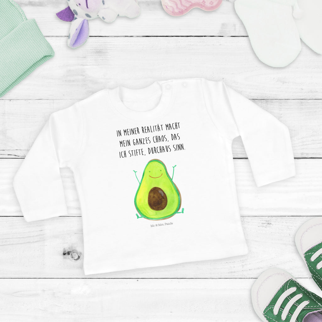 18-24 Monate Baby Longsleeve Avocado Happy Mädchen, Jungen, Baby, Langarm, Bio, Kleidung, Longsleeve, Avocado, Veggie, Vegan, Gesund, Chaos