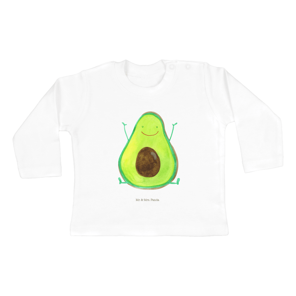 18-24 Monate Baby Longsleeve Avocado Happy Mädchen, Jungen, Baby, Langarm, Bio, Kleidung, Longsleeve, Avocado, Veggie, Vegan, Gesund, Chaos
