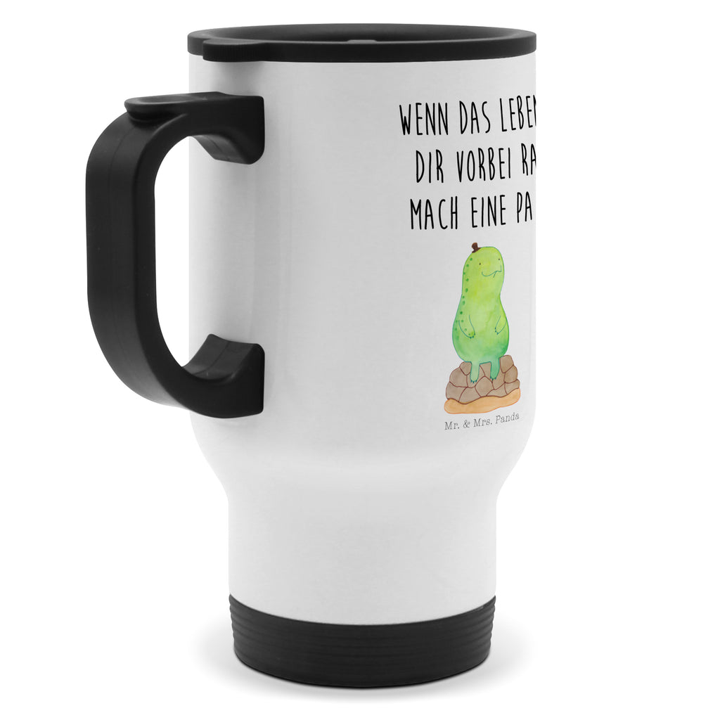 Thermobecher Schildkröte pausiert Thermobecher, To Go Becher, Thermotasse, Kaffeebecher, Isolierbecher, Thermobecher To Go, Warmhaltetasse, Edelstahlbecher, Reisebecher, Tasse mit Deckel, Thermobecher für 400 ml, Kaffeetasse zum Mitnehmen, Tasse zum Mitnehmen, Spülmaschinenfest, Schildkröte, Achtsamkeit, Entschleunigen, achtsam