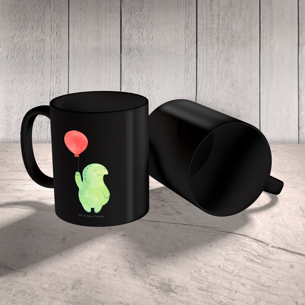 Tasse Schildkröte Luftballon Schildkröte, Schildkröten, Mutausbruch, Motivation, Motivationsspruch Becher, Kaffeetasse, Kaffeebecher, Tee, Frühstück, Büro  Schildkröte