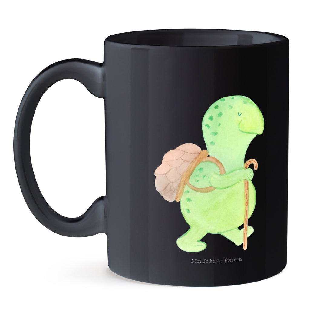 Tasse Schildkröte Wanderer Schildkröte, Schildkröten, Motivation, Motivationsspruch, Motivationssprüche, Neuanfang Becher, Kaffeetasse, Kaffeebecher, Tee, Frühstück, Büro  Schildkröte