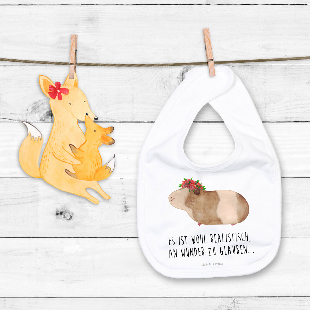 Organic Babylätzchen Meerschweinchen weise Baby, Lätzchen, Spucktuch, Sabberlätzchen, Klettlätzchen, Babygeschenk, Baby Lätzchen, Geschenk für Geburt, Geschenk zur Geburt, Baby Spucktuch, Babyausstattung, Geschenkidee für Babyparty, Tiermotive, Gute Laune, lustige Sprüche, Tiere, Meerschweinchen, Meerie, Meeries, Wunder, Blumenkind, Realität, Spruch, Weisheit, Motivation, Wunderland