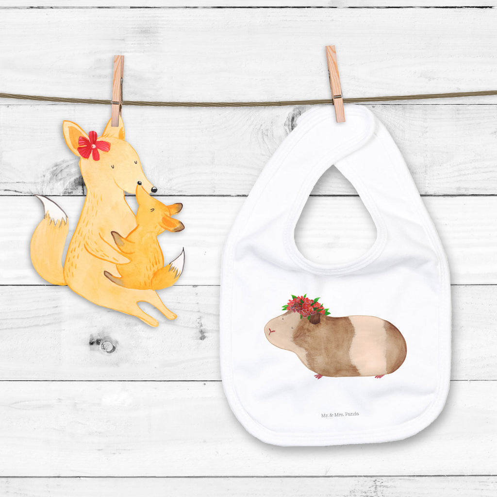 Organic Babylätzchen Meerschweinchen weise Baby, Lätzchen, Spucktuch, Sabberlätzchen, Klettlätzchen, Babygeschenk, Baby Lätzchen, Geschenk für Geburt, Geschenk zur Geburt, Baby Spucktuch, Babyausstattung, Geschenkidee für Babyparty, Tiermotive, Gute Laune, lustige Sprüche, Tiere, Meerschweinchen, Meerie, Meeries, Wunder, Blumenkind, Realität, Spruch, Weisheit, Motivation, Wunderland