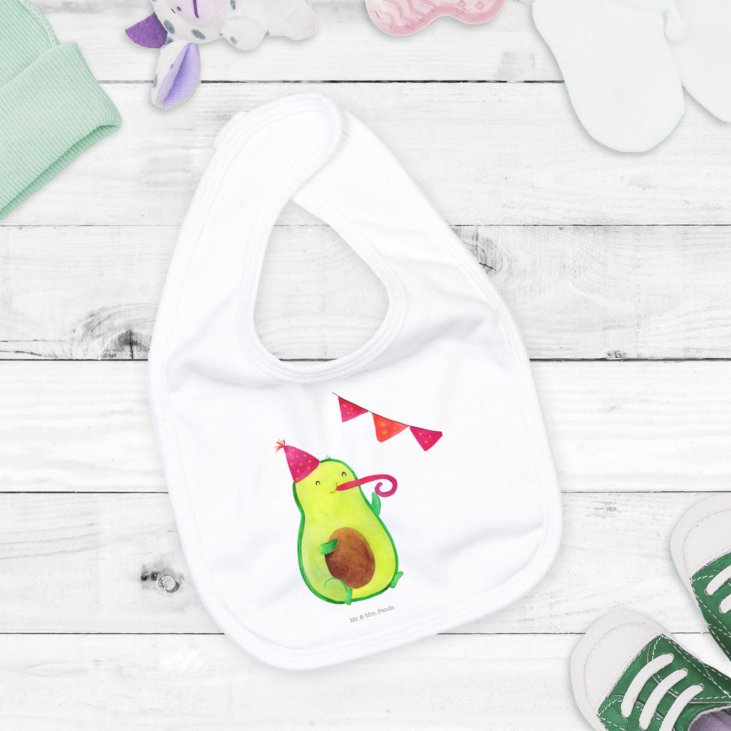 Organic Babylätzchen Avocado Party Time Baby, Lätzchen, Spucktuch, Sabberlätzchen, Klettlätzchen, Babygeschenk, Baby Lätzchen, Geschenk für Geburt, Geschenk zur Geburt, Baby Spucktuch, Babyausstattung, Geschenkidee für Babyparty, Avocado, Veggie, Vegan, Gesund