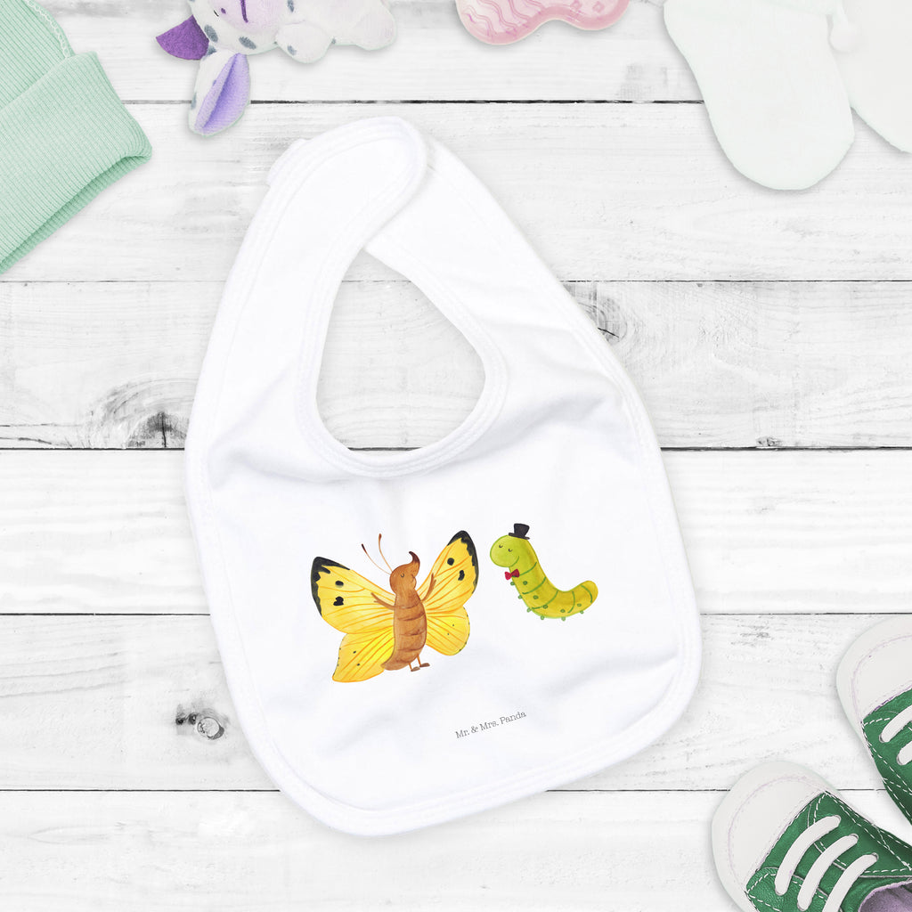 Organic Babylätzchen Raupe & Schmetterling Baby, Lätzchen, Spucktuch, Sabberlätzchen, Klettlätzchen, Babygeschenk, Baby Lätzchen, Geschenk für Geburt, Geschenk zur Geburt, Baby Spucktuch, Babyausstattung, Geschenkidee für Babyparty, Tiermotive, Gute Laune, lustige Sprüche, Tiere, Raupe, Schmetterling, Zitronenfalter, Entwicklung, Erwachsen werden, Kokon, Hut, Hütchen, Schönheit, Aufwachsen