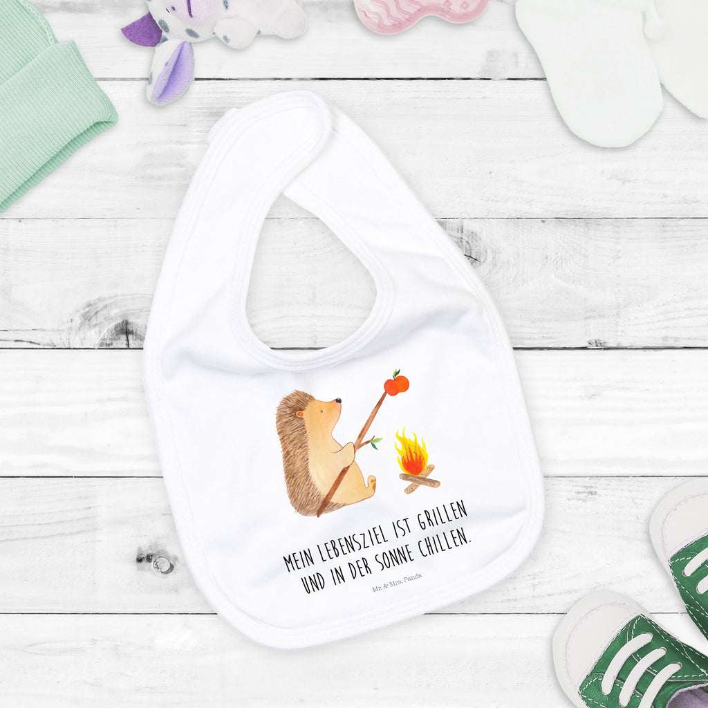 Organic Babylätzchen Igel grillt Baby, Lätzchen, Spucktuch, Sabberlätzchen, Klettlätzchen, Babygeschenk, Baby Lätzchen, Geschenk für Geburt, Geschenk zur Geburt, Baby Spucktuch, Babyausstattung, Geschenkidee für Babyparty, Tiermotive, Gute Laune, lustige Sprüche, Tiere, Igel, Grillen, Ziele, Motivation, arbeitslos, Sinn des Lebens, Spruch