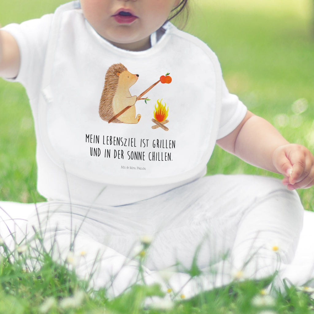 Organic Babylätzchen Igel grillt Baby, Lätzchen, Spucktuch, Sabberlätzchen, Klettlätzchen, Babygeschenk, Baby Lätzchen, Geschenk für Geburt, Geschenk zur Geburt, Baby Spucktuch, Babyausstattung, Geschenkidee für Babyparty, Tiermotive, Gute Laune, lustige Sprüche, Tiere, Igel, Grillen, Ziele, Motivation, arbeitslos, Sinn des Lebens, Spruch