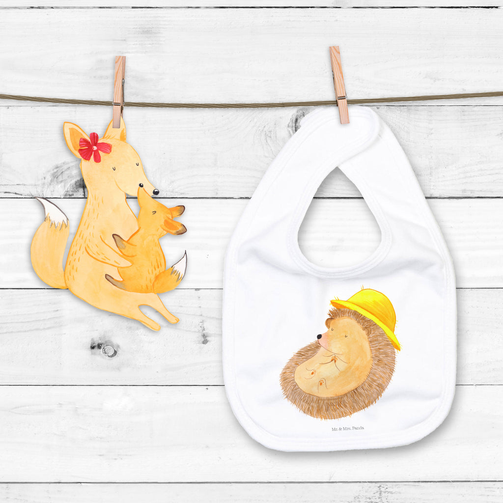 Organic Babylätzchen Igel betet Baby, Lätzchen, Spucktuch, Sabberlätzchen, Klettlätzchen, Babygeschenk, Baby Lätzchen, Geschenk für Geburt, Geschenk zur Geburt, Baby Spucktuch, Babyausstattung, Geschenkidee für Babyparty, Tiermotive, Gute Laune, lustige Sprüche, Tiere, Igel, Igel mit Hut, Sonnenhut, Gott, Amen, beten, Leben, Dankbarkeit, Dankbar sein, dankbar, genießen