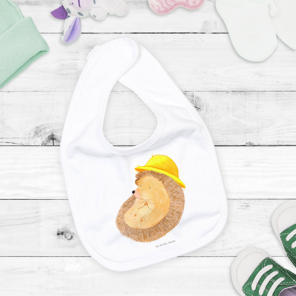 Organic Babylätzchen Igel betet Baby, Lätzchen, Spucktuch, Sabberlätzchen, Klettlätzchen, Babygeschenk, Baby Lätzchen, Geschenk für Geburt, Geschenk zur Geburt, Baby Spucktuch, Babyausstattung, Geschenkidee für Babyparty, Tiermotive, Gute Laune, lustige Sprüche, Tiere, Igel, Igel mit Hut, Sonnenhut, Gott, Amen, beten, Leben, Dankbarkeit, Dankbar sein, dankbar, genießen