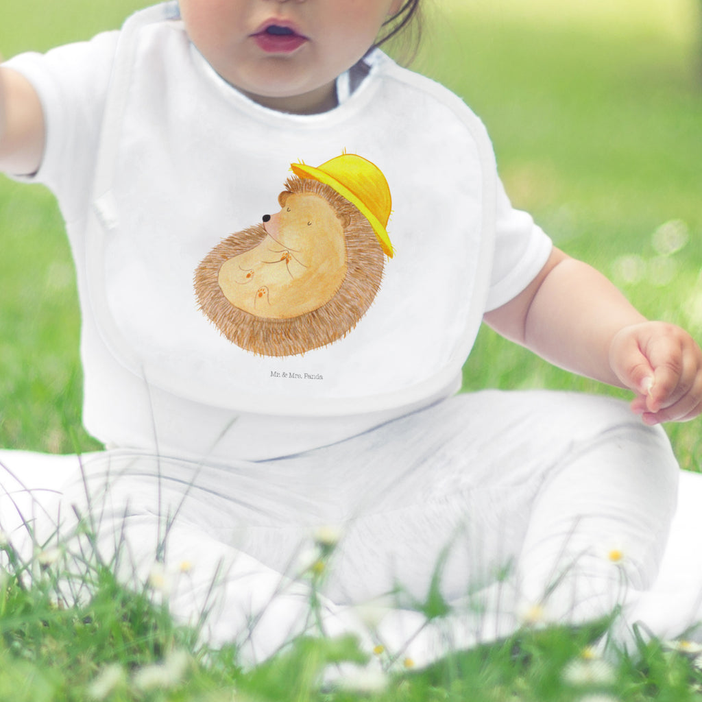 Organic Babylätzchen Igel betet Baby, Lätzchen, Spucktuch, Sabberlätzchen, Klettlätzchen, Babygeschenk, Baby Lätzchen, Geschenk für Geburt, Geschenk zur Geburt, Baby Spucktuch, Babyausstattung, Geschenkidee für Babyparty, Tiermotive, Gute Laune, lustige Sprüche, Tiere, Igel, Igel mit Hut, Sonnenhut, Gott, Amen, beten, Leben, Dankbarkeit, Dankbar sein, dankbar, genießen