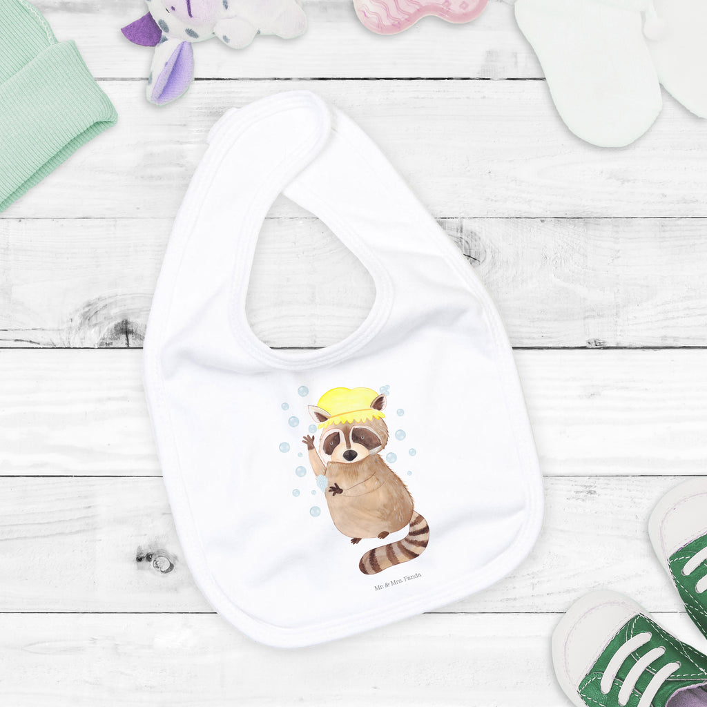 Organic Babylätzchen Waschbär Baby, Lätzchen, Spucktuch, Sabberlätzchen, Klettlätzchen, Babygeschenk, Baby Lätzchen, Geschenk für Geburt, Geschenk zur Geburt, Baby Spucktuch, Babyausstattung, Geschenkidee für Babyparty, Tiermotive, Gute Laune, lustige Sprüche, Tiere, Waschbär, Tagträumen, Plan, Fröhlich, waschen, Seifenblasen