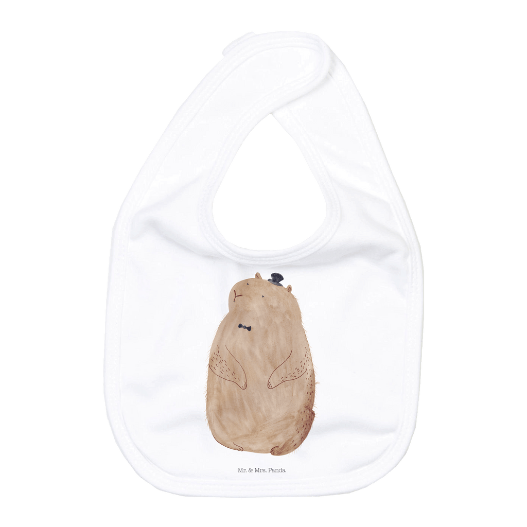Organic Babylätzchen Murmeltier Baby, Lätzchen, Spucktuch, Sabberlätzchen, Klettlätzchen, Babygeschenk, Baby Lätzchen, Geschenk für Geburt, Geschenk zur Geburt, Baby Spucktuch, Babyausstattung, Geschenkidee für Babyparty, Tiermotive, Gute Laune, lustige Sprüche, Tiere, Murmeltier, Knigge, Fröhlichkeit, Freundlichkeit, Respekt, Anstand