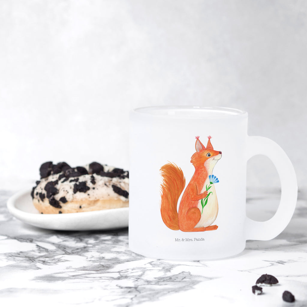 Teetasse Eichhörnchen Blume Teetasse, Teeglas, Teebecher, Tasse mit Henkel, Tasse, Glas Teetasse, Teetasse aus Glas, Tiermotive, Gute Laune, lustige Sprüche, Tiere, Eichhörnchen, Eichhorn, Spruch positiv, Lachen, Spaß, Motivation Sprüche, Motivation Bilder, glücklich Spruch, Spruch Deko