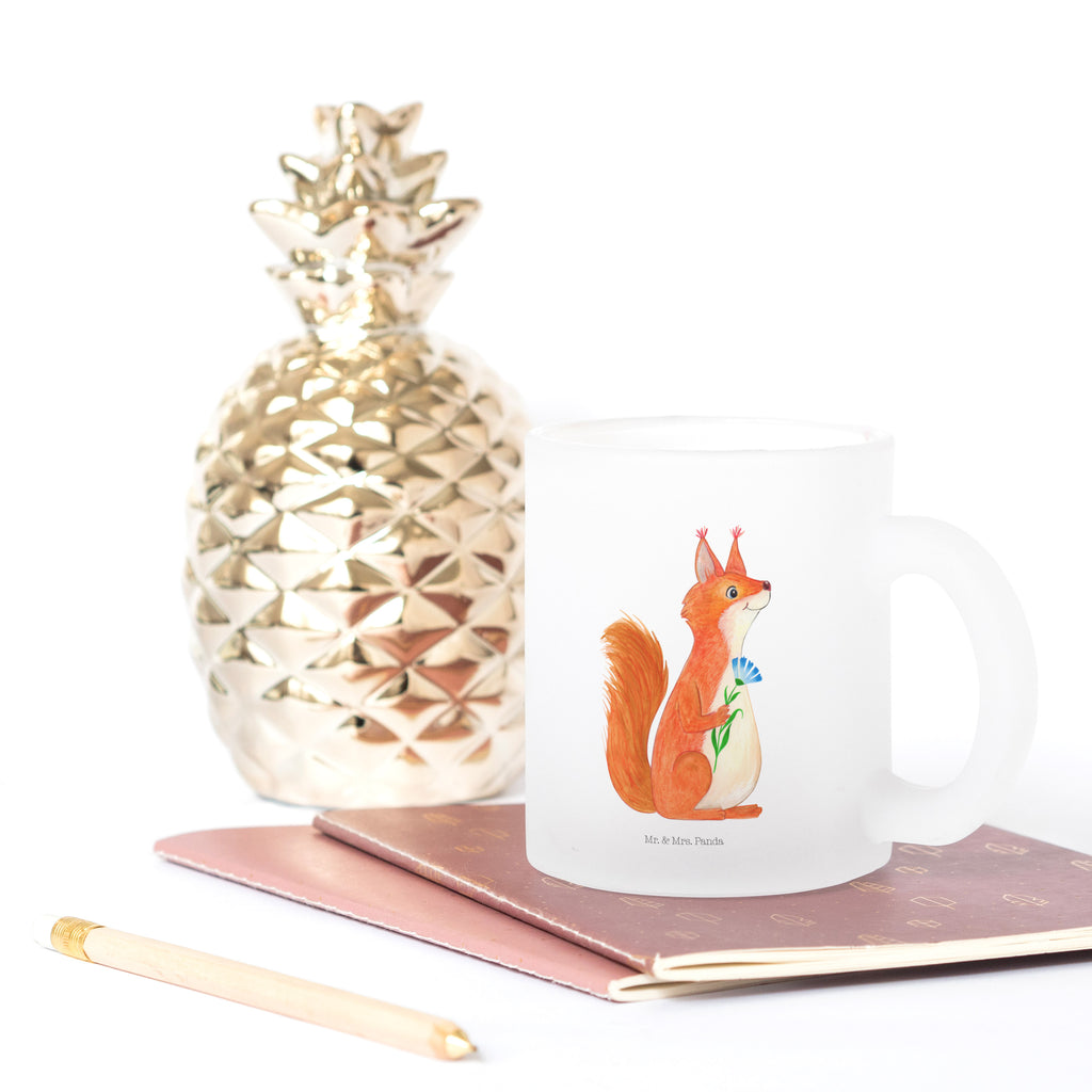 Teetasse Eichhörnchen Blume Teetasse, Teeglas, Teebecher, Tasse mit Henkel, Tasse, Glas Teetasse, Teetasse aus Glas, Tiermotive, Gute Laune, lustige Sprüche, Tiere, Eichhörnchen, Eichhorn, Spruch positiv, Lachen, Spaß, Motivation Sprüche, Motivation Bilder, glücklich Spruch, Spruch Deko