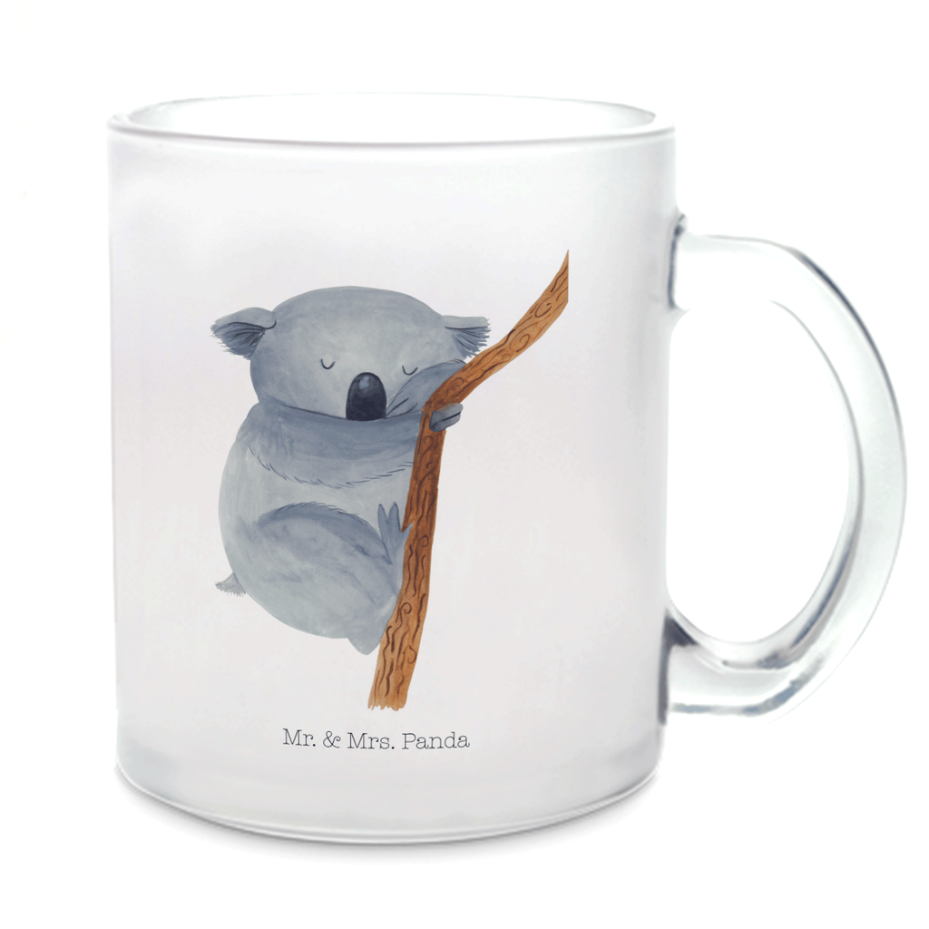 Teetasse Koalabär Teetasse, Teeglas, Teebecher, Tasse mit Henkel, Tasse, Glas Teetasse, Teetasse aus Glas, Tiermotive, Gute Laune, lustige Sprüche, Tiere, Koala, träumen, Traum, schlafen, Schlafzimmer, Traumland, Bär, Koalabär