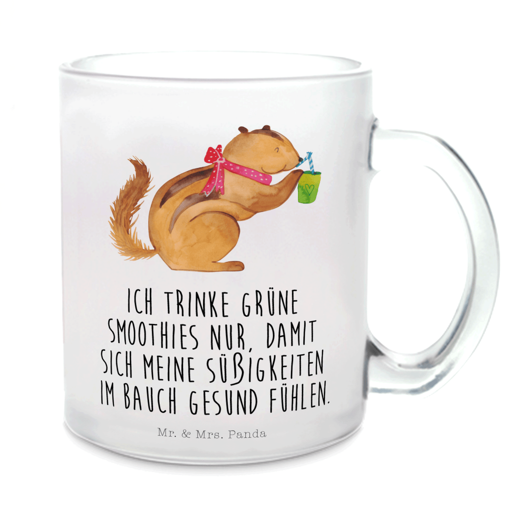 Teetasse Eichhörnchen Smoothie Teetasse, Teeglas, Teebecher, Tasse mit Henkel, Tasse, Glas Teetasse, Teetasse aus Glas, Tiermotive, Gute Laune, lustige Sprüche, Tiere, Green Smoothies, Diät, Abnehmen, Streifenhörnchen, Eichhörnchen