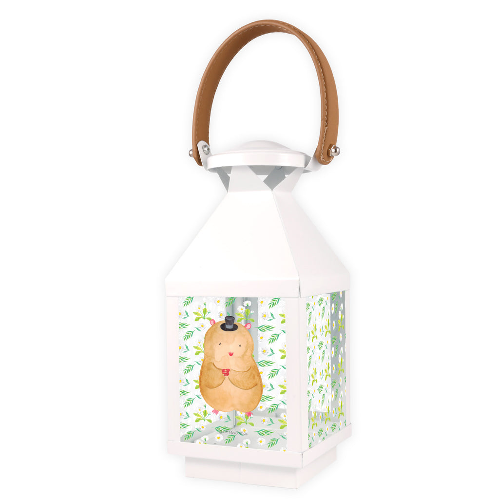 Deko Laterne Hamster mit Hut Gartenlampe, Gartenleuchte, Gartendekoration, Gartenlicht, Laterne  kleine Laternen, XXL Laternen, Laterne groß, Tiermotive, Gute Laune, lustige Sprüche, Tiere, Hamster, Hut, Magier, Zylinder, Zwerghamster, Zauberer, Houdini