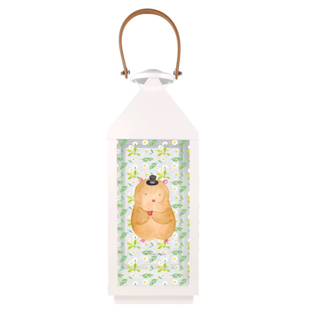 Deko Laterne Hamster mit Hut Gartenlampe, Gartenleuchte, Gartendekoration, Gartenlicht, Laterne  kleine Laternen, XXL Laternen, Laterne groß, Tiermotive, Gute Laune, lustige Sprüche, Tiere, Hamster, Hut, Magier, Zylinder, Zwerghamster, Zauberer, Houdini