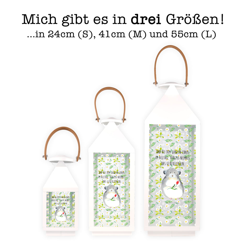 Deko Laterne Chinchilla mit Blume Gartenlampe, Gartenleuchte, Gartendekoration, Gartenlicht, Laterne  kleine Laternen, XXL Laternen, Laterne groß, Tiermotive, Gute Laune, lustige Sprüche, Tiere, Chinchilla, Chinchillas, Liebeskummer, Kummer, Depressionen, traurig sein, Chaos, Glücklichsein, Büro, Büroalltag