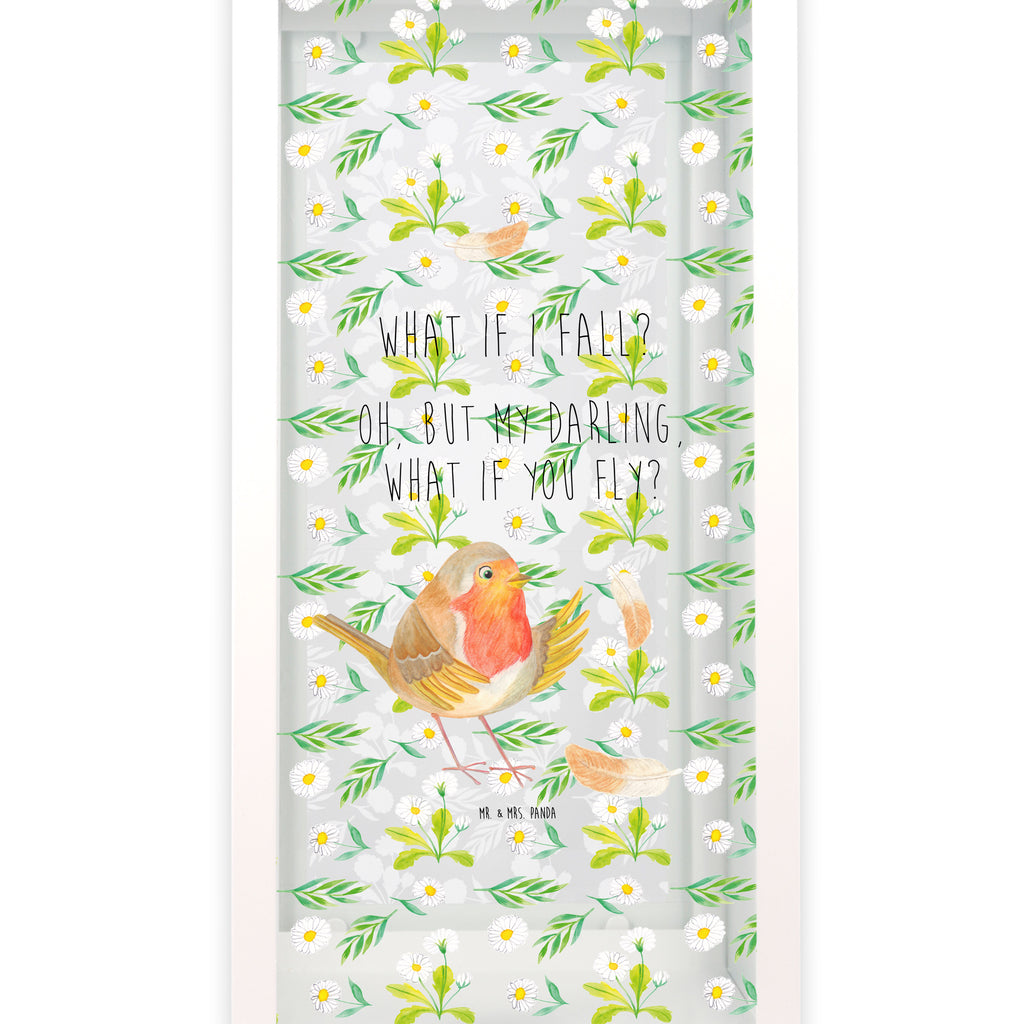 Deko Laterne Rotkehlchen mit Federn Gartenlampe, Gartenleuchte, Gartendekoration, Gartenlicht, Laterne  kleine Laternen, XXL Laternen, Laterne groß, Tiermotive, Gute Laune, lustige Sprüche, Tiere, What if i fall, Rotkehlchen, Spruch Motivation, Spruch Mut, Vogel, Motivation Sprüche, Motivationsbilder, fliegen