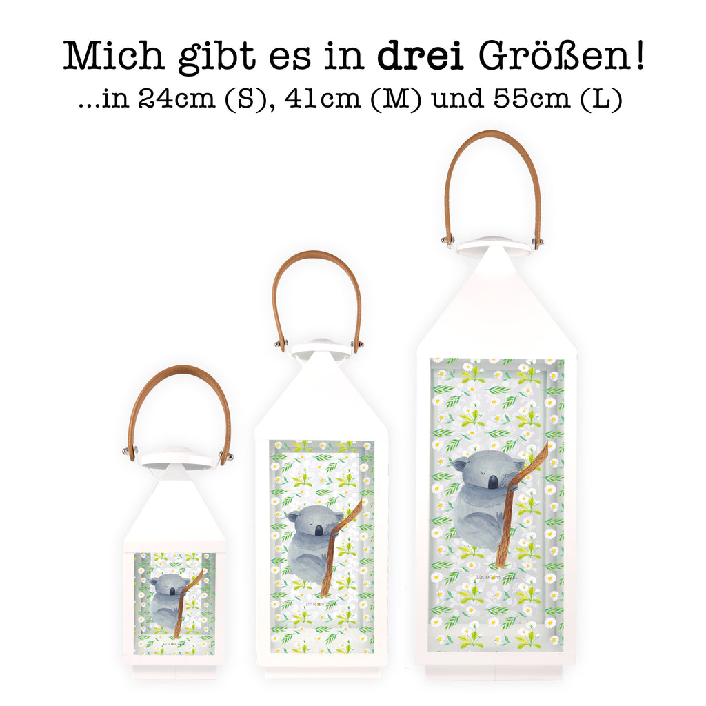 Deko Laterne Koalabär Gartenlampe, Gartenleuchte, Gartendekoration, Gartenlicht, Laterne  kleine Laternen, XXL Laternen, Laterne groß, Tiermotive, Gute Laune, lustige Sprüche, Tiere, Koala, träumen, Traum, schlafen, Schlafzimmer, Traumland, Bär, Koalabär