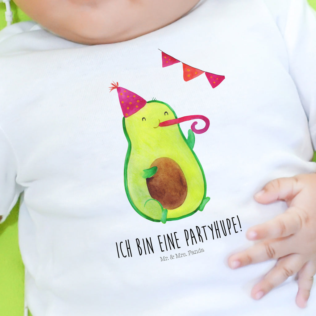 Baby T-Shirt Avocado Partyhupe Avocado, Party, Feierlichkeit, Feier, Fete, Geburtstag, Gute Laune, Tröte,  Mädchen,Jungen,Unisex,Motiv,Baby T-Shirt,Kurzarm  Avocado, Veggie, Vegan, Gesund