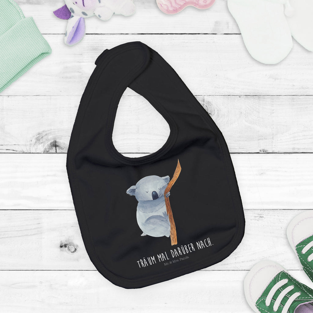 Organic Babylätzchen Koalabär Baby, Lätzchen, Spucktuch, Sabberlätzchen, Klettlätzchen, Babygeschenk, Baby Lätzchen, Geschenk für Geburt, Geschenk zur Geburt, Baby Spucktuch, Babyausstattung, Geschenkidee für Babyparty, Tiermotive, Gute Laune, lustige Sprüche, Tiere, Koala, träumen, Traum, schlafen, Schlafzimmer, Traumland, Bär, Koalabär