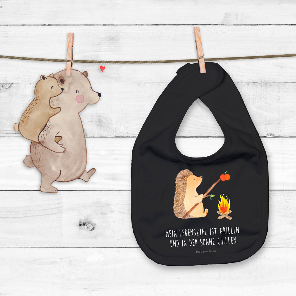Organic Babylätzchen Igel grillt Baby, Lätzchen, Spucktuch, Sabberlätzchen, Klettlätzchen, Babygeschenk, Baby Lätzchen, Geschenk für Geburt, Geschenk zur Geburt, Baby Spucktuch, Babyausstattung, Geschenkidee für Babyparty, Tiermotive, Gute Laune, lustige Sprüche, Tiere, Igel, Grillen, Ziele, Motivation, arbeitslos, Sinn des Lebens, Spruch