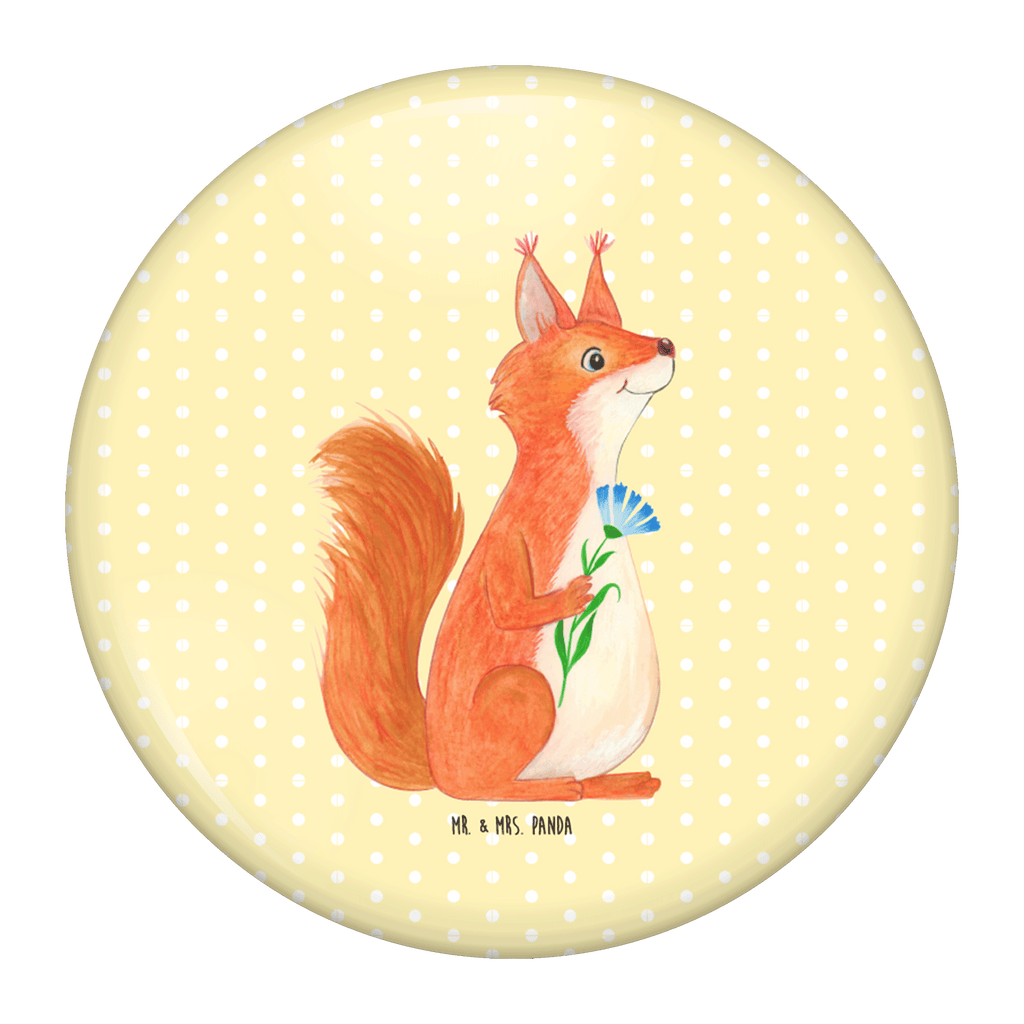 50mm Button Eichhörnchen Blume 50mm Button, Button, Pin, Anstecknadel, Tiermotive, Gute Laune, lustige Sprüche, Tiere, Eichhörnchen, Eichhorn, Spruch positiv, Lachen, Spaß, Motivation Sprüche, Motivation Bilder, glücklich Spruch, Spruch Deko