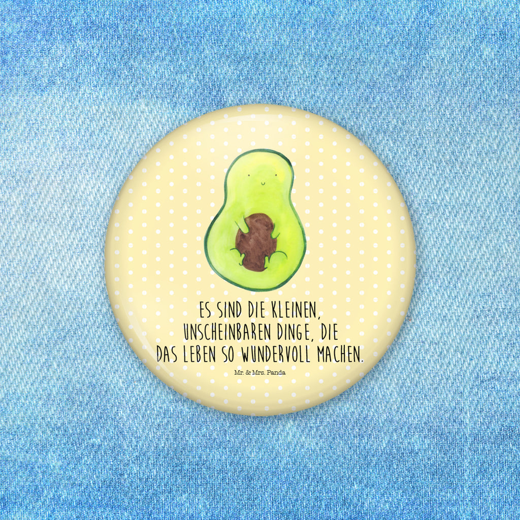 50mm Button Avocado mit Kern 50mm Button, Button, Pin, Anstecknadel, Avocado, Veggie, Vegan, Gesund, Avokado, Avocadokern, Kern, Pflanze, Spruch Leben