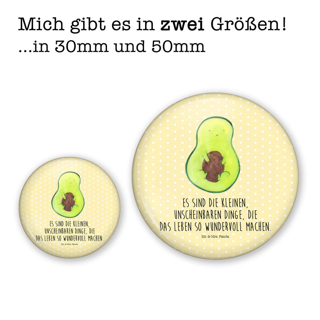 50mm Button Avocado mit Kern 50mm Button, Button, Pin, Anstecknadel, Avocado, Veggie, Vegan, Gesund, Avokado, Avocadokern, Kern, Pflanze, Spruch Leben