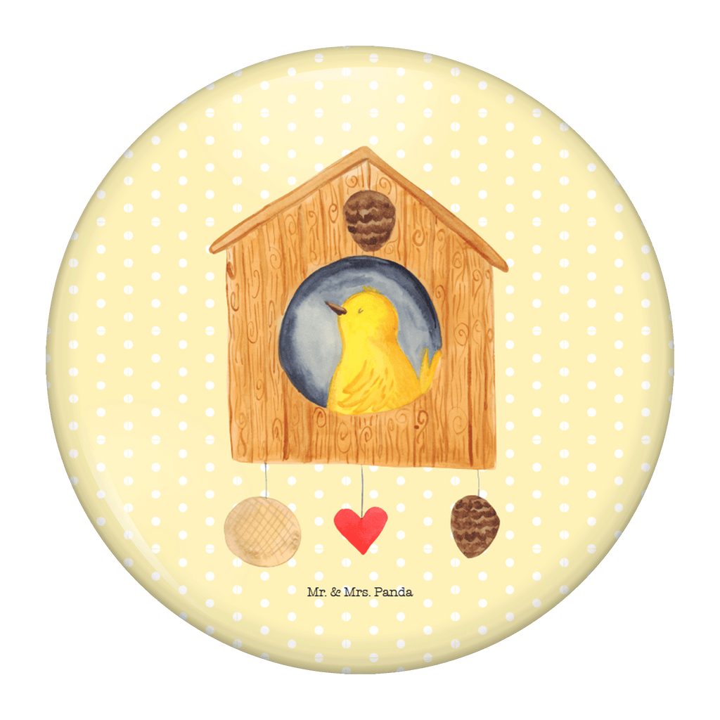 50mm Button Vogelhaus 50mm Button, Button, Pin, Anstecknadel, Tiermotive, Gute Laune, lustige Sprüche, Tiere, Vogel, Vögel, Vogelhaus, Vogelhäuschen, Home sweet home, Zuhause, Nest, Eigenheim, Familie, Wohnung, Haus, unser Haus, Lieblingsort, Castle