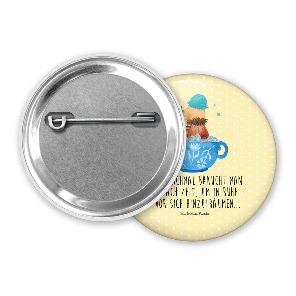 50mm Button Nachtfalter Schaumbad 50mm Button, Button, Pin, Anstecknadel, Tiermotive, Gute Laune, lustige Sprüche, Tiere, Nachtfalter, Schaumbad, Badezimmer, Bad, WC, Badezimmerdeko, Baden, Tasse, Träumen, verträumt, Ziele, Zeitmanagement